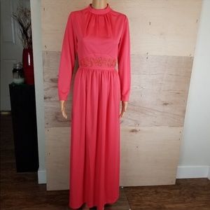 Vintage 50’s 60’s Union Made Maxi Dress